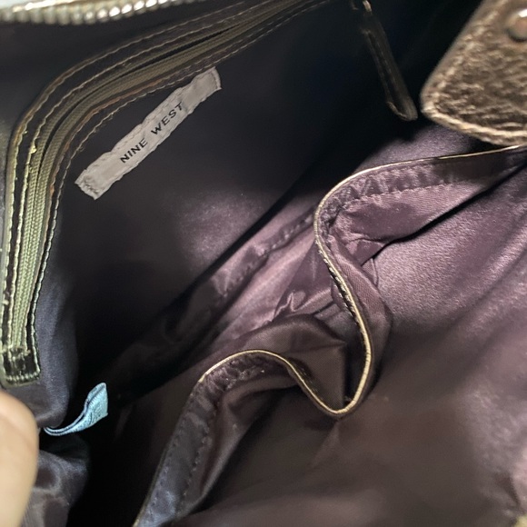 Nine West Gold Handbag - Picture 8 of 12